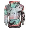 Lightning Birds Hands Print Long Sleeve Hoodie -