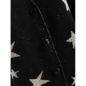 Low Cut Star Print Cardigan -