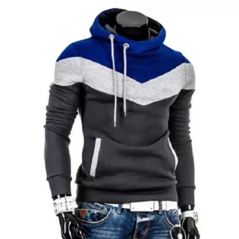 en's Hoodie Stylish Design Comfort - Cadetblue