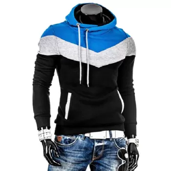 en's Hoodie Stylish Design Comfort - Cadetblue