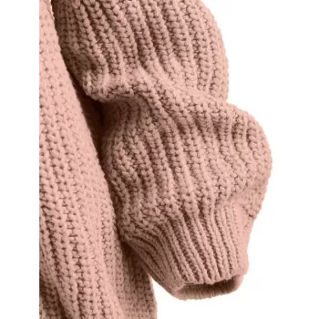 Off The houlder Plain weater - Light Brown