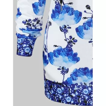 Painting Pullover Hoodie - Milk White