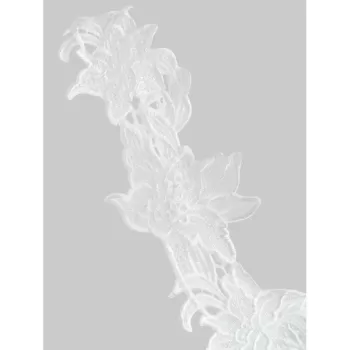 Sexy V-Neck Sleeveless Laciness Backless Women's Dress - White