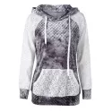 Snake Print Kangaroo Pocket Hoodie -