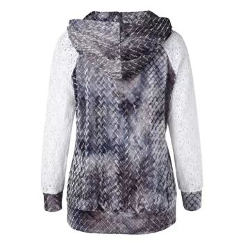 Snake Print Kangaroo Pocket Hoodie -