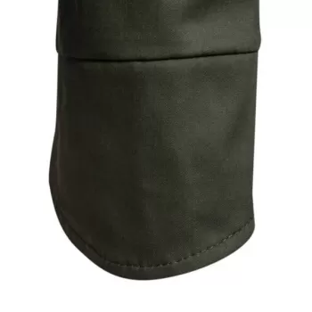 Solid Waist Drawstring Multi Pockets Jacket - Army Green