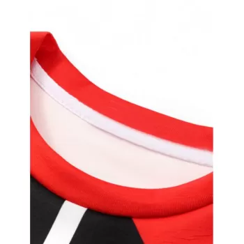 Star Belt Print Sweatshirt - Black