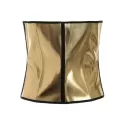 Strapless Metallic Corset - Gold