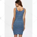Stripes Sheath Tank Mini Dress - Stripe
