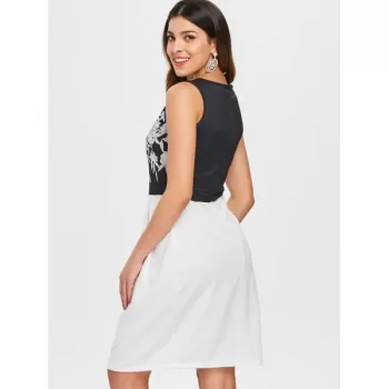 ummer Blossom Dress - Black