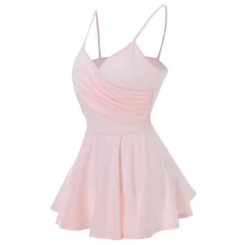 Surplice Cami Tank Top - Pink