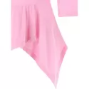 Three Quarter Sleeve Skirted T-shirt - ight Pink