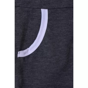 Trendy Hooded Zippered Long Sleeve Bodycon Jumpsuit For Women - Gray