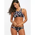 Unicorn Rainbow Racerback Bikini Swimwear -
