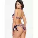 United Kingdom Flag Bikini Set - Fire Engine Red