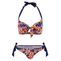 United Kingdom Flag Bikini Set - Fire Engine Red