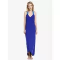 ZAN.TYLE Beach Cover Up Wrap Dress - Blue
