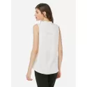 ZAN.STYE Sleeveless Blouse - White