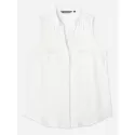 ZAN.STYE Sleeveless Blouse - White