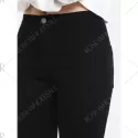 ZAN.STYE Slim Stretchy Pencil Pants - Black