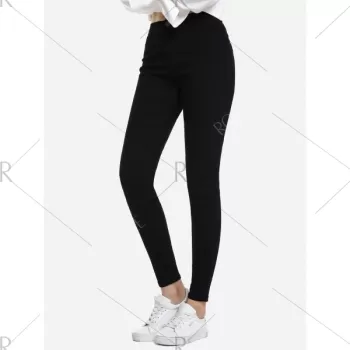 ZAN.STYE Slim Stretchy Pencil Pants - Black