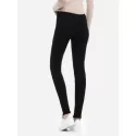ZAN.STYLE Stretch Knit Skinny Jeans - Black