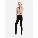 ZAN.STYLE Stretch Knit Skinny Jeans - Black