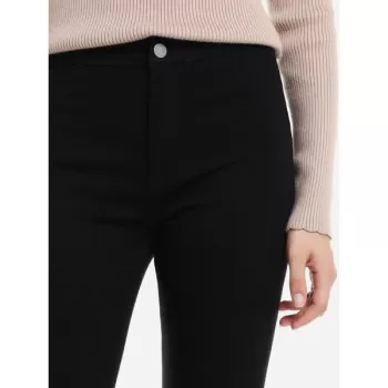 ZAN.STYLE Stretch Knit Skinny Jeans - Black