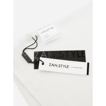 ZAN.STYE Tassel Sleeveless Tank Top - White